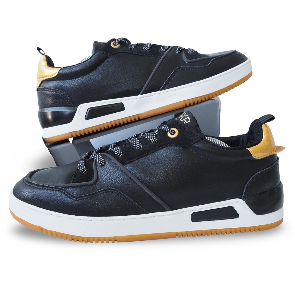 SNKR Project Lafayette Sneakers‎ SNKR1811 Black Gold Mens 12 Low Top Shoes